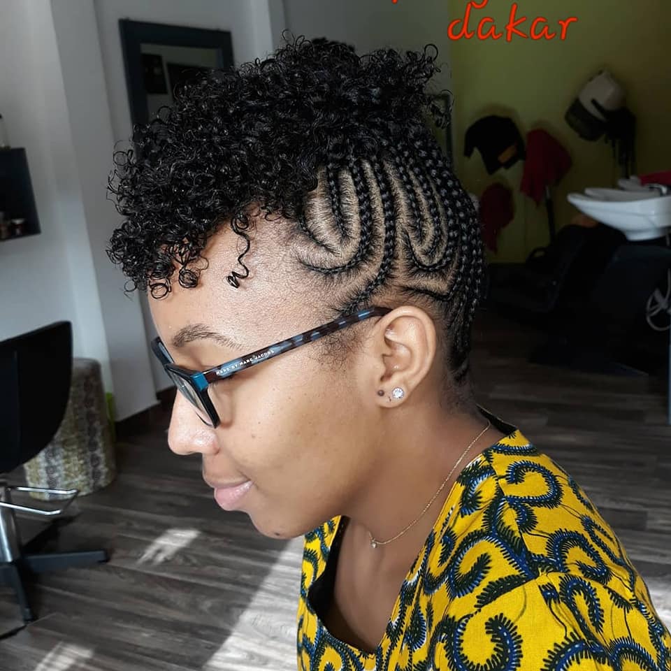 Une coiffure réalisée par Akoya Hair Dakar