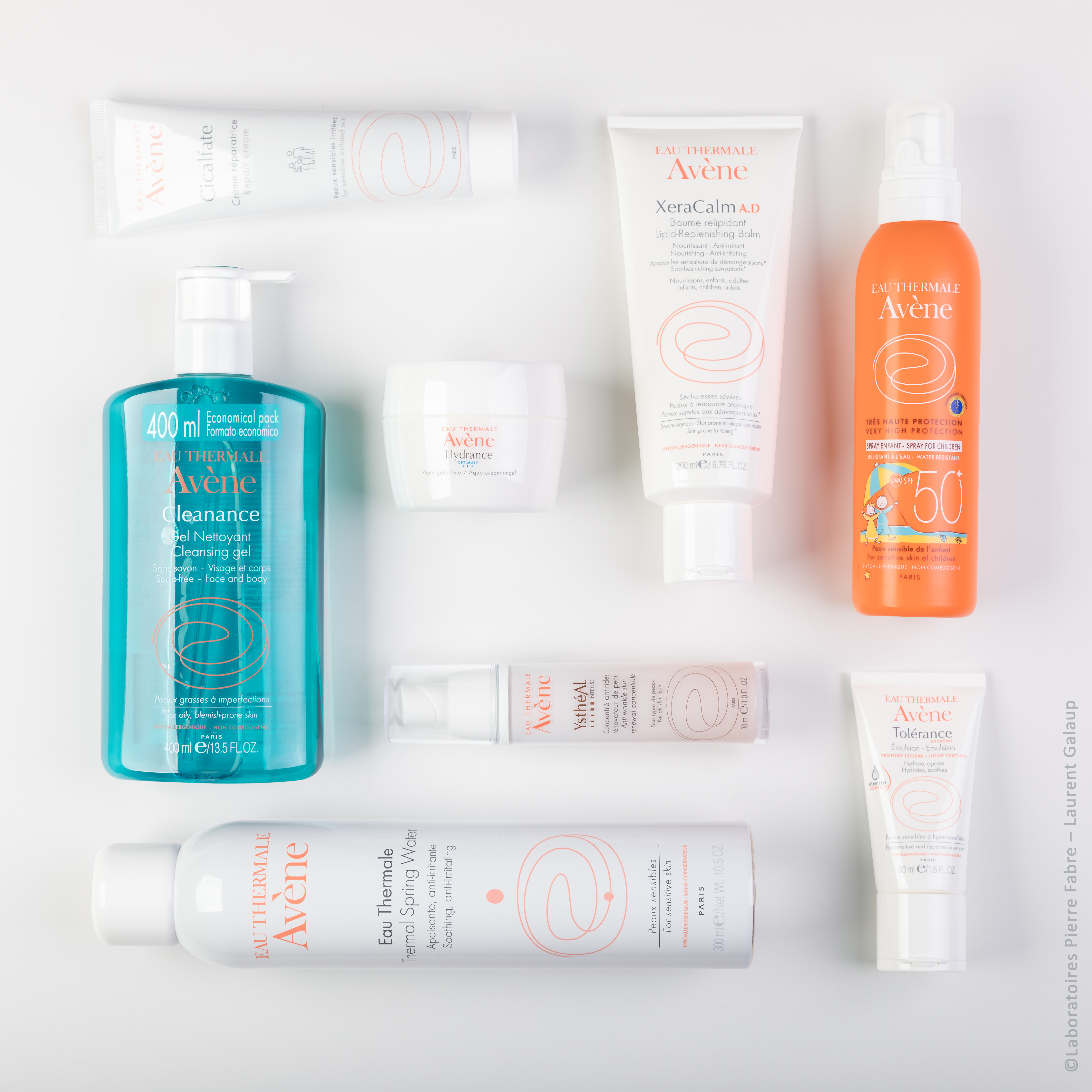 Marque Avène des laboratoires Pierre-Fabre . Cc : Pierre-Fabre Laboratoire
