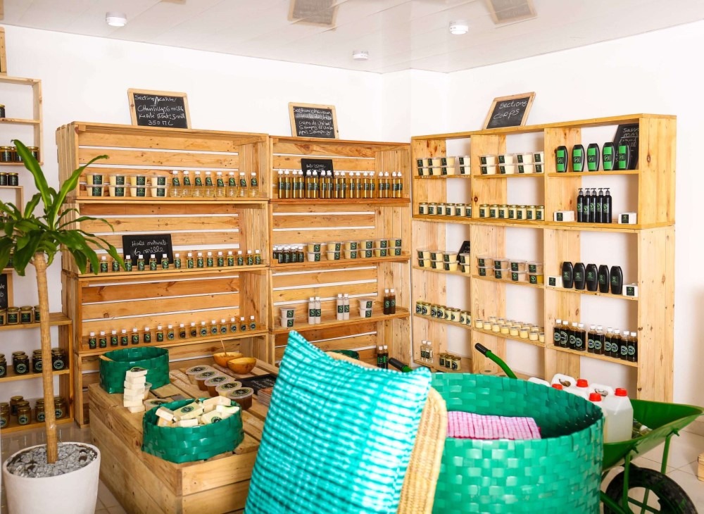 Boutique Kanafrik spécialisée dans la vente de produits de beauté à base d'actifs naturels