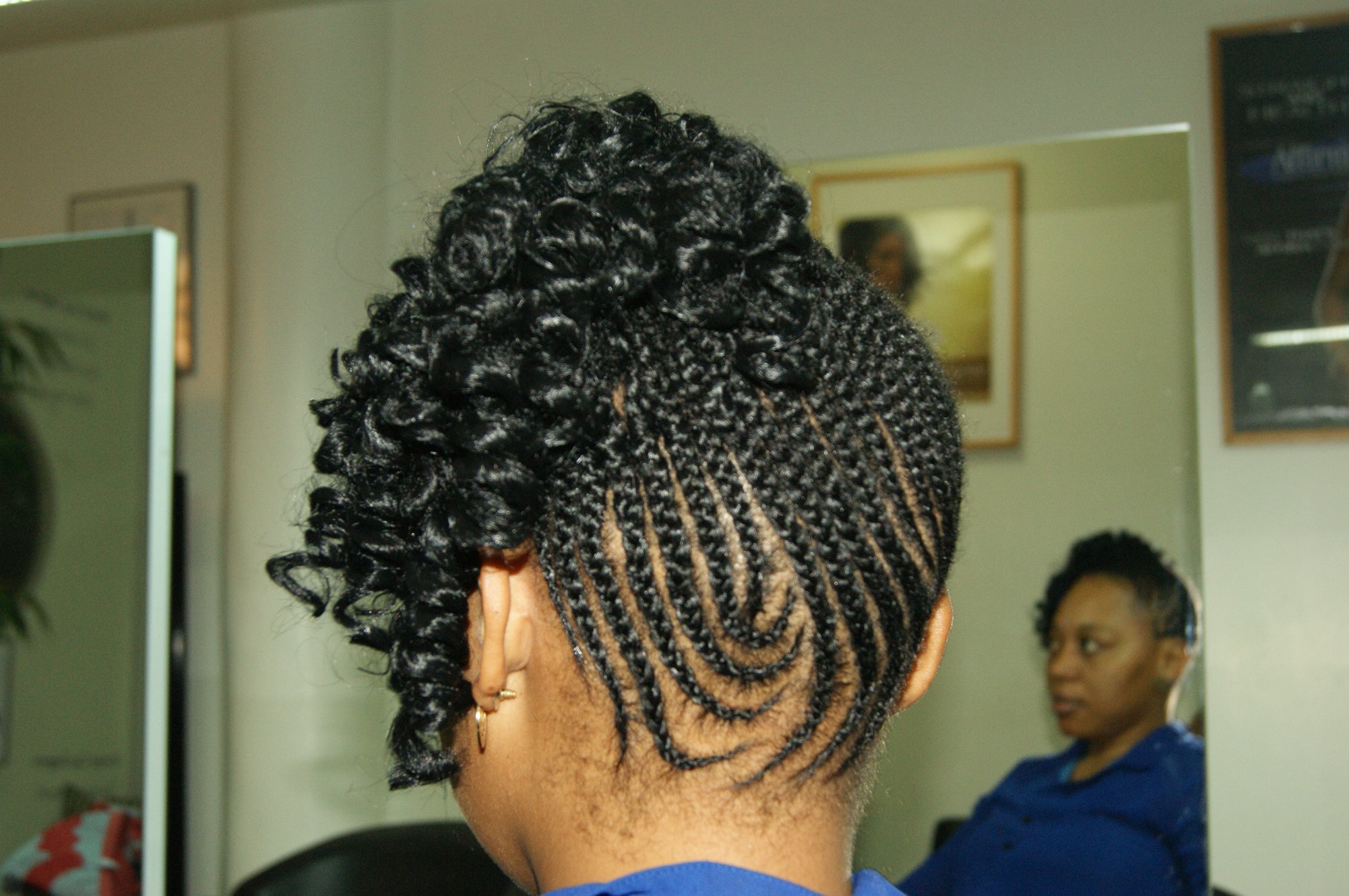 Coiffure réalisée chez The Concept Care