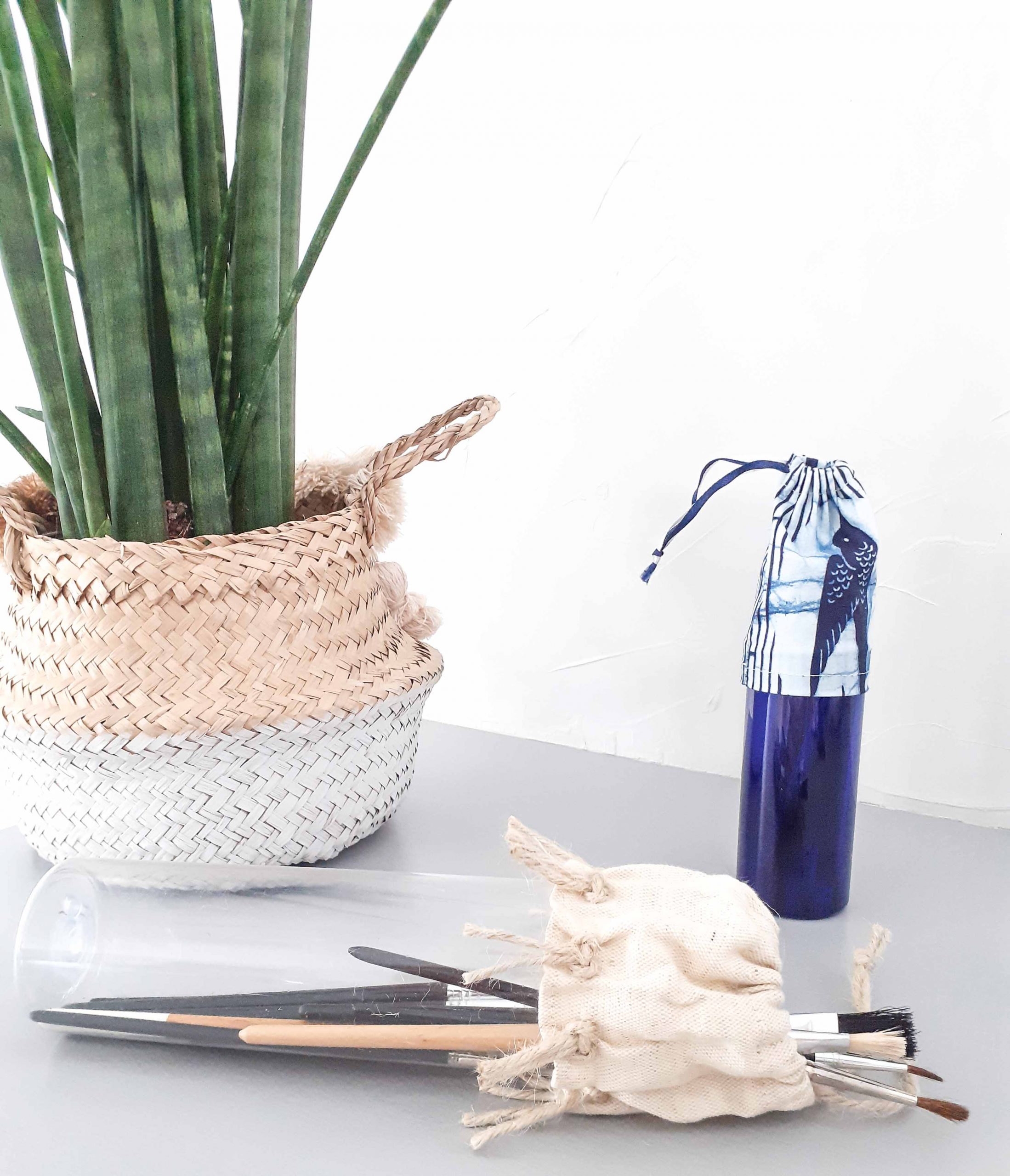 exemple de recyclage d'emballages cosmétiques