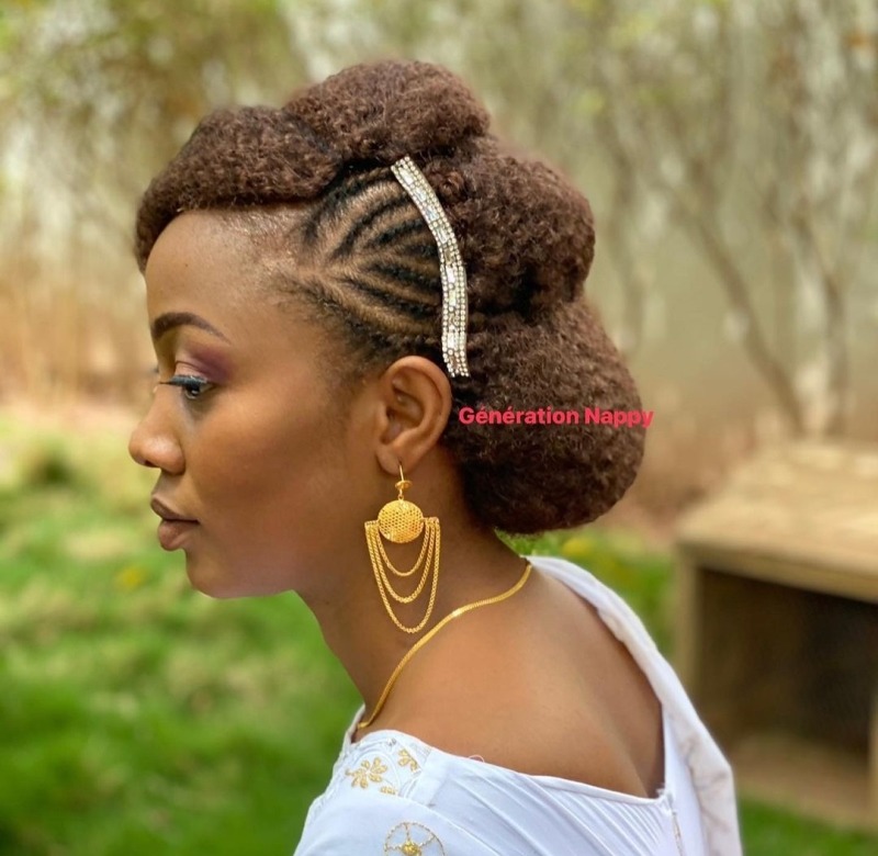 Salon de coiffure au Mali 