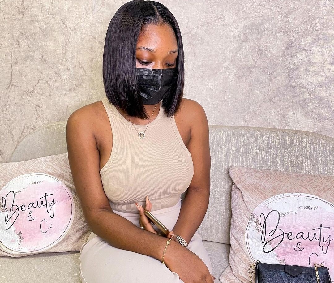 Coiffure faite chez Beauty and Co 