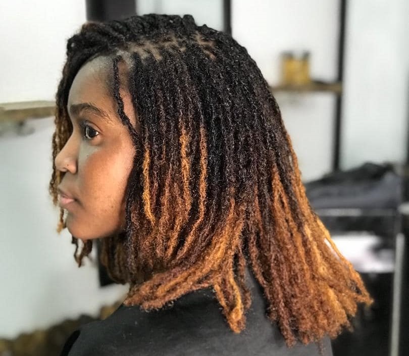 Coiffure faite chez Nappy Locks 