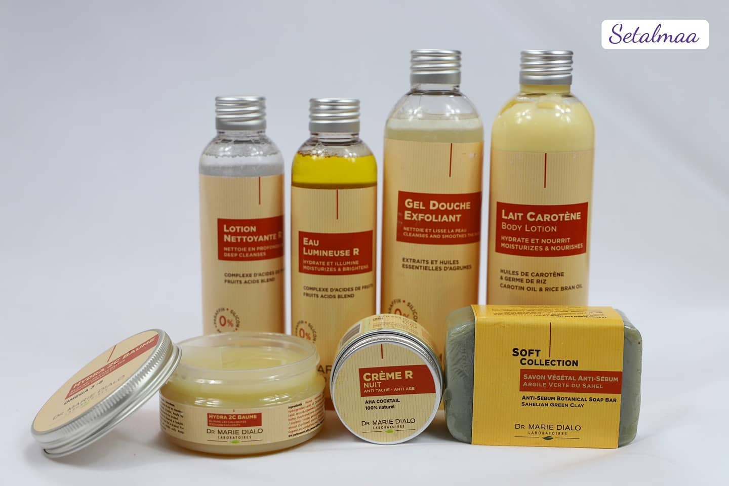 La gamme Soft de la marque MDL (Marie Dialo Laboratoires)