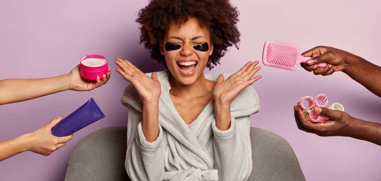 la publicité mensongère des produits cosmétiques par une femme afro