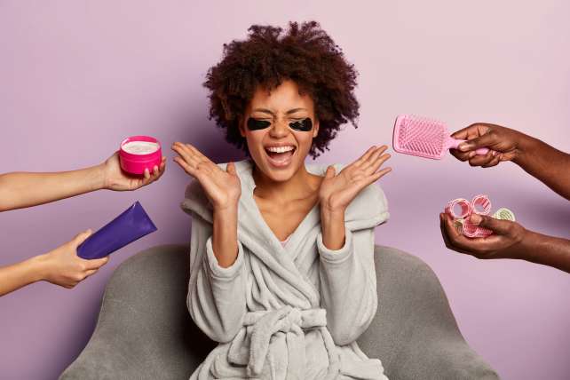 la publicité mensongère des produits cosmétiques par une femme afro