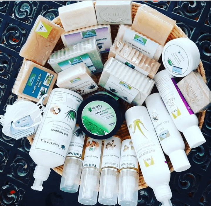 DES PRODUITS COSMETIQUES NATURELS DE LA MARQUE TAKHAR ALOEVERA