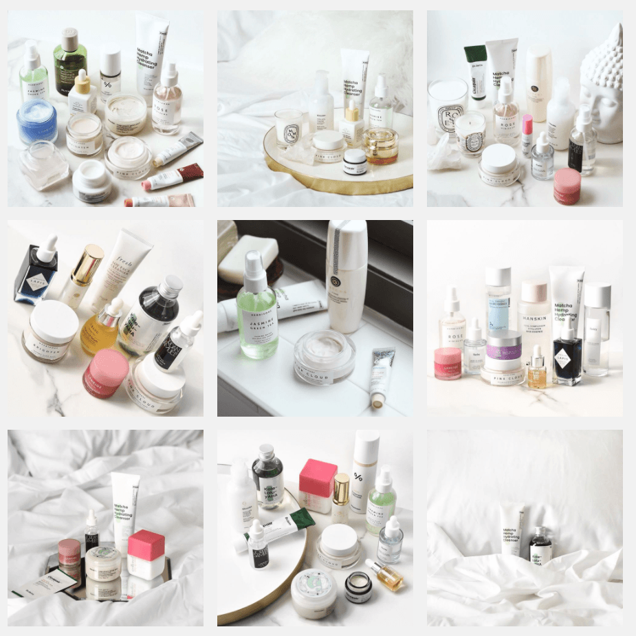 Produits de soins pour la peau