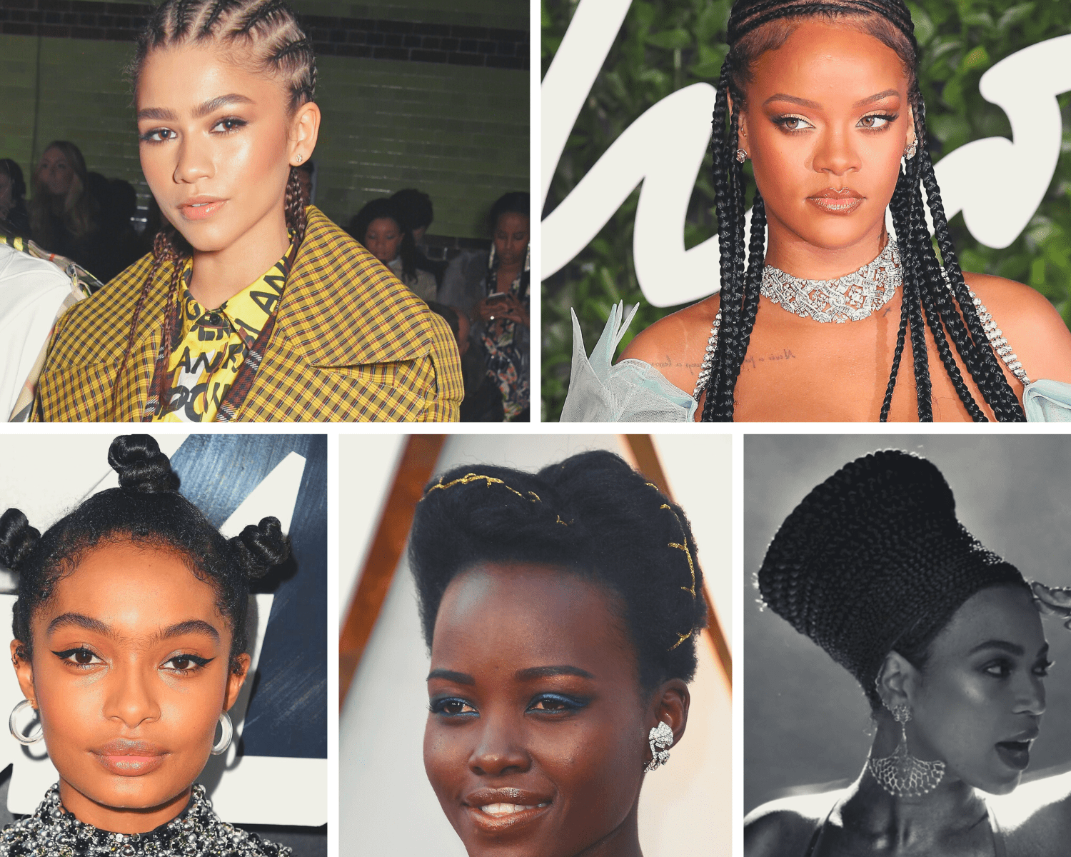 5 coiffures africaines portées par les célébrités