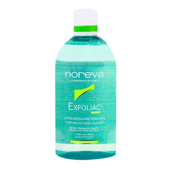Eau micéllaire Exfoliac de Noreva