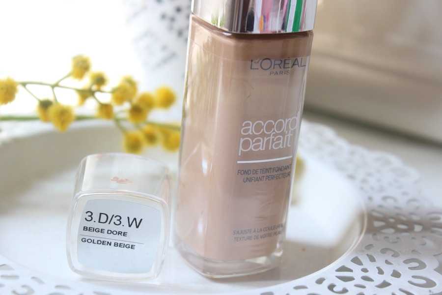 Fond de teint: Comment bien le choisir ? Fond de teint accord parfait- L'oreal Paris