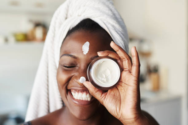 routine peau noire été