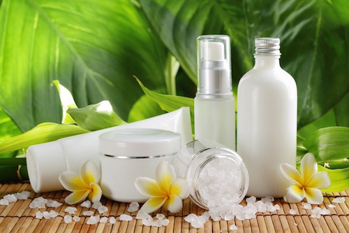 Différents formes de produits cosmétiques