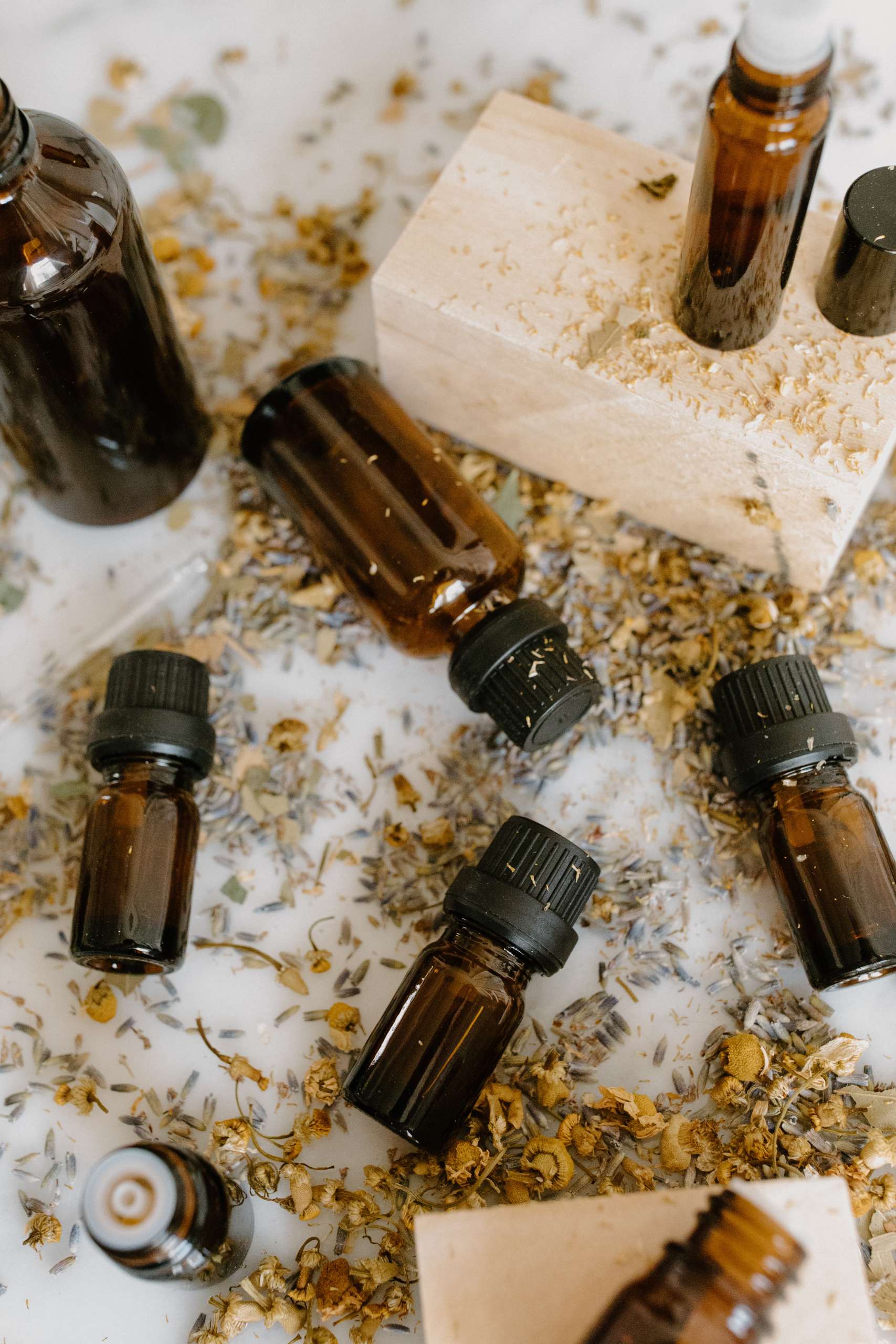 soins de barbe flacons