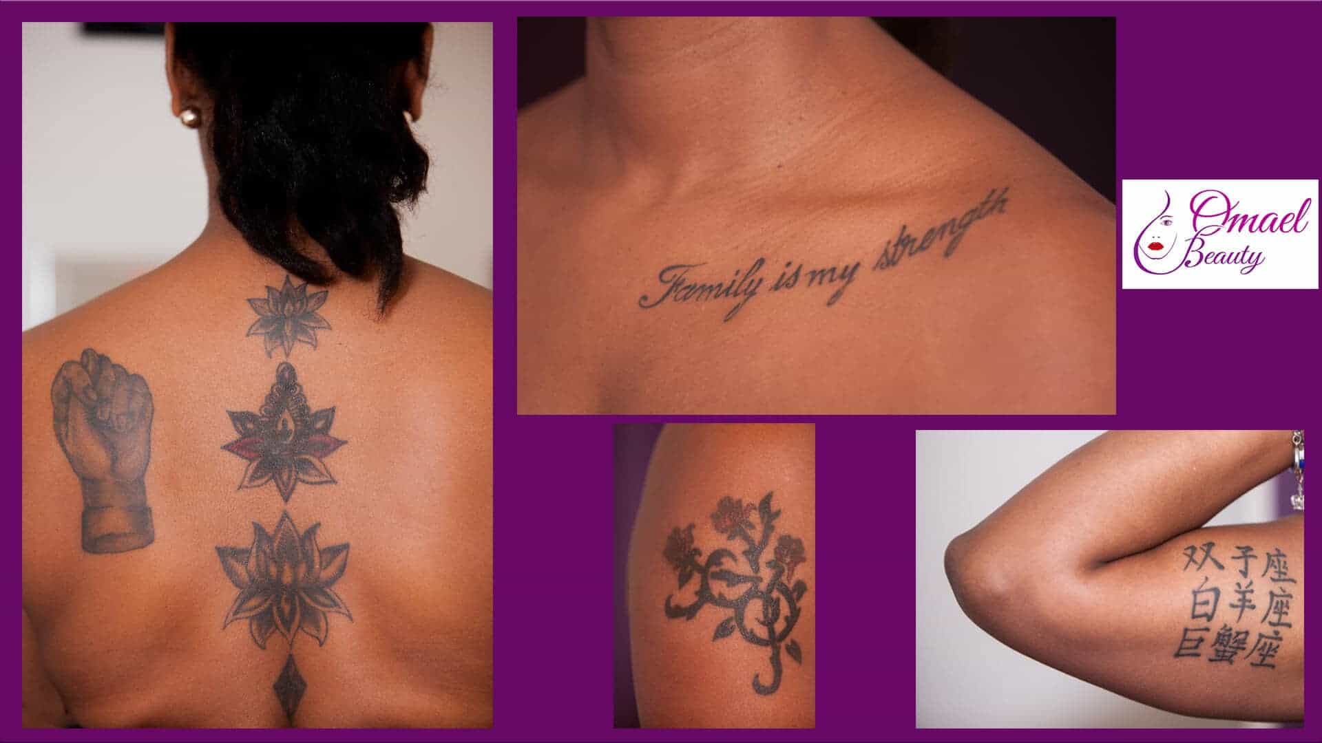 Des tatouages réalisés par l'institut de beauté Omael Beauty à Dakar- SETALMAA